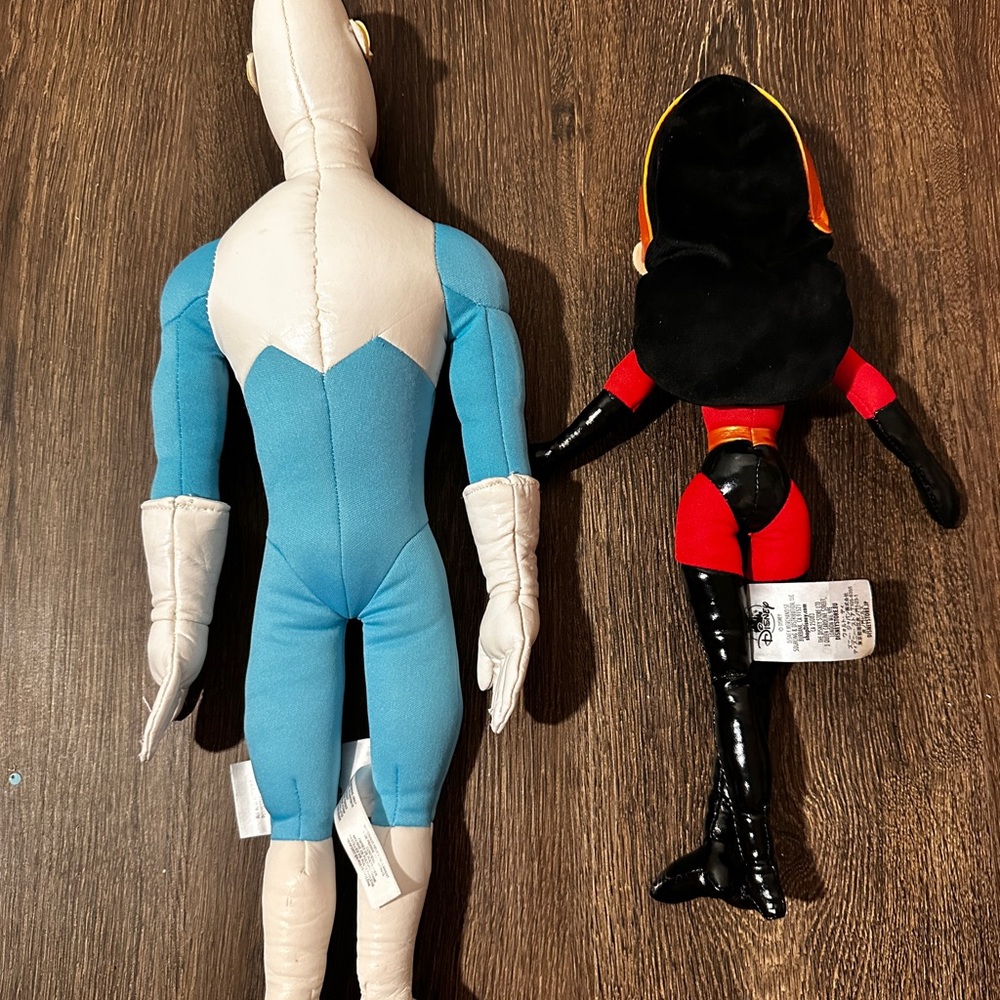 Disney Store The Incredibles Plush Lot Of 6 The Incredibles Family and Frozone - Picture 9 of 9